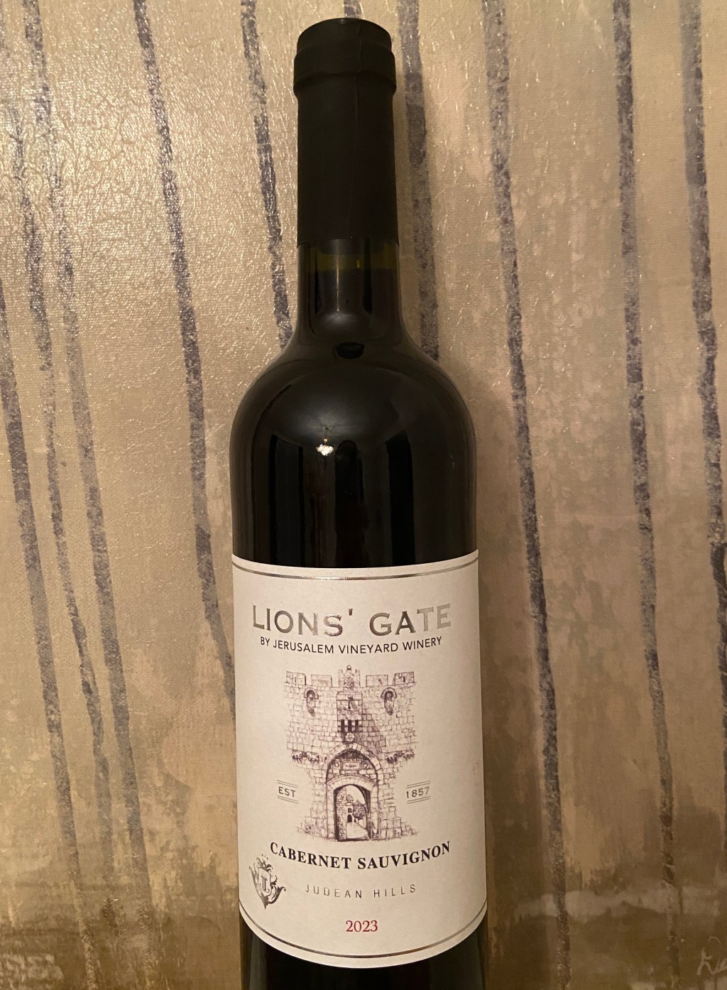 LION’S GATE Cabernet Sauvignon 2023
Jerusalem Vineyard&nbsp;Winery
