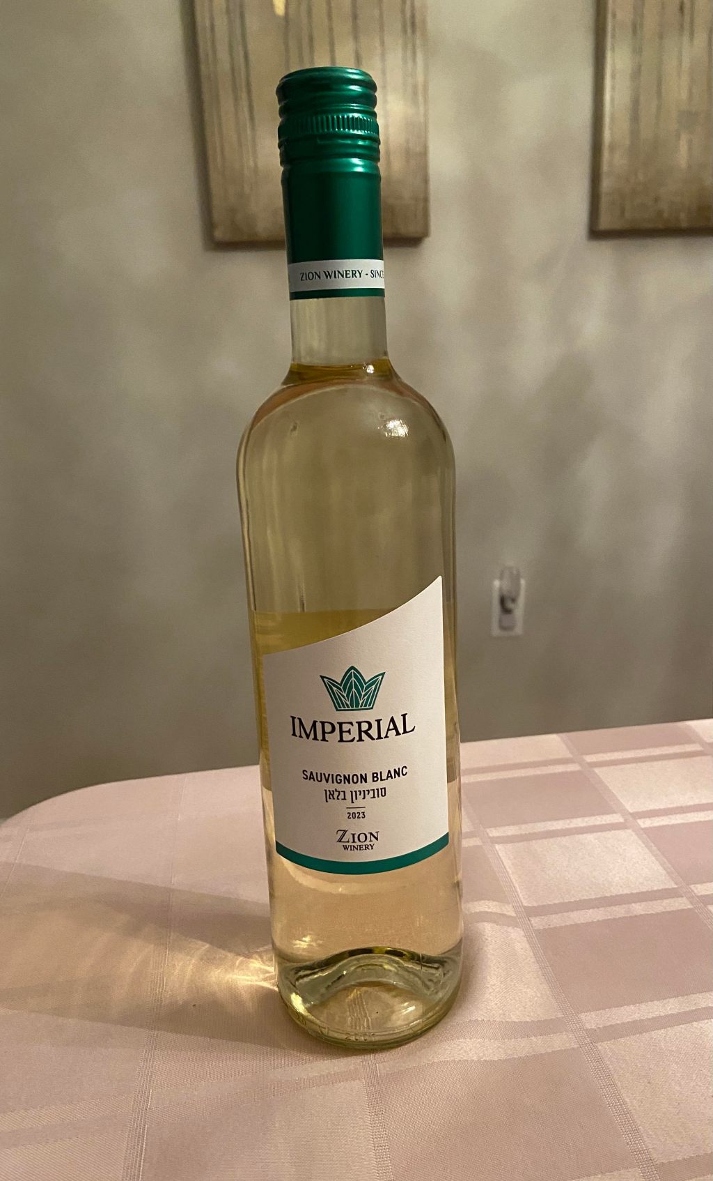 Zion Winery Sauvignon Blanc&nbsp;2023